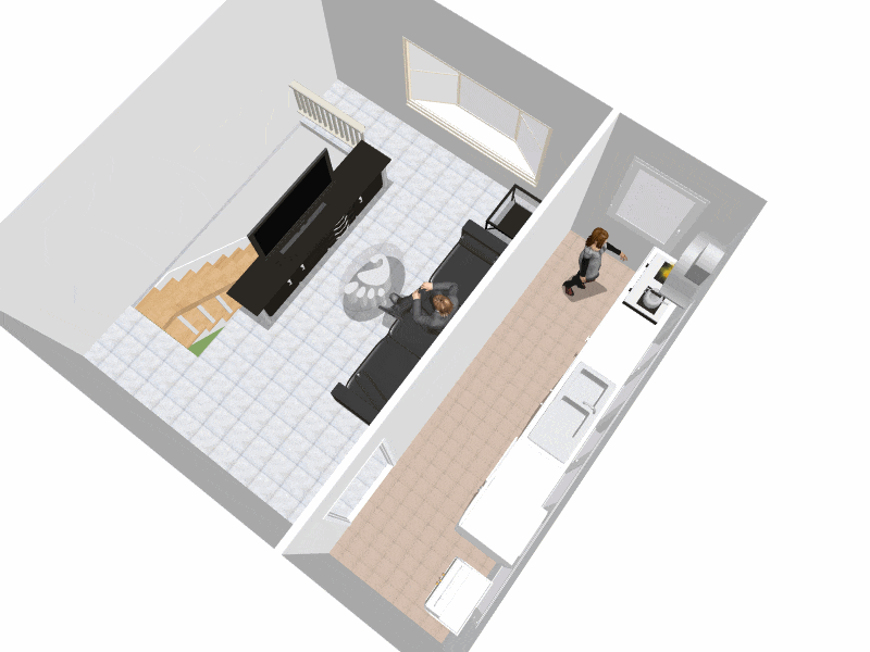 36枚古錢化解廚房瓦斯爐設於陽台上