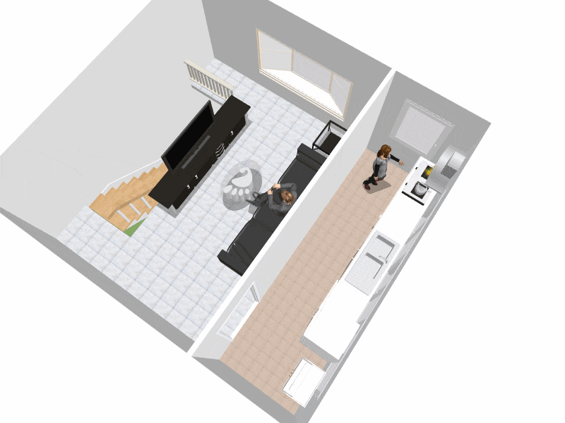 龍銀化解廚房瓦斯爐設於陽台上
