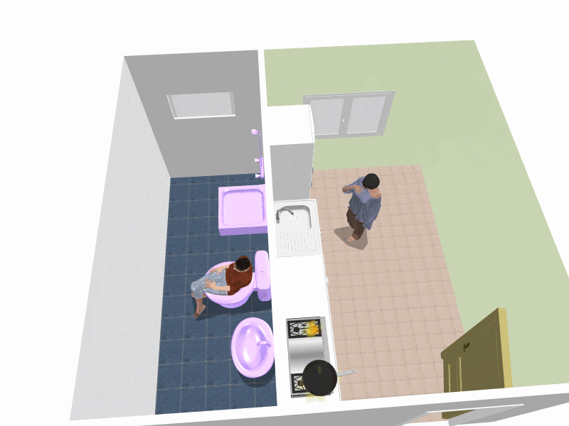 瓦斯爐靠廁所牆面、廚房風水、風水、風水有關係