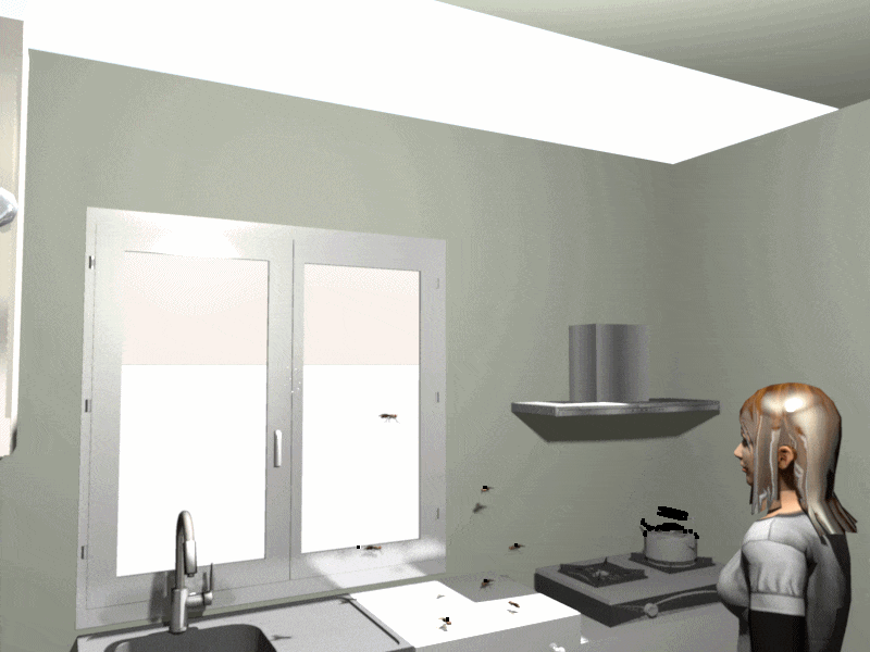 化解廚房開天窗