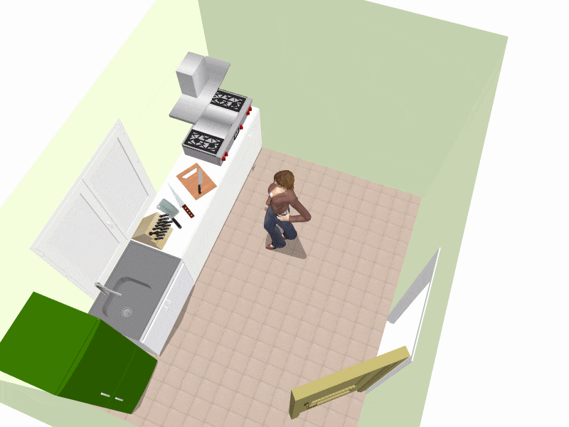 廚房刀具不可外露、廚房風水、風水、風水有關係