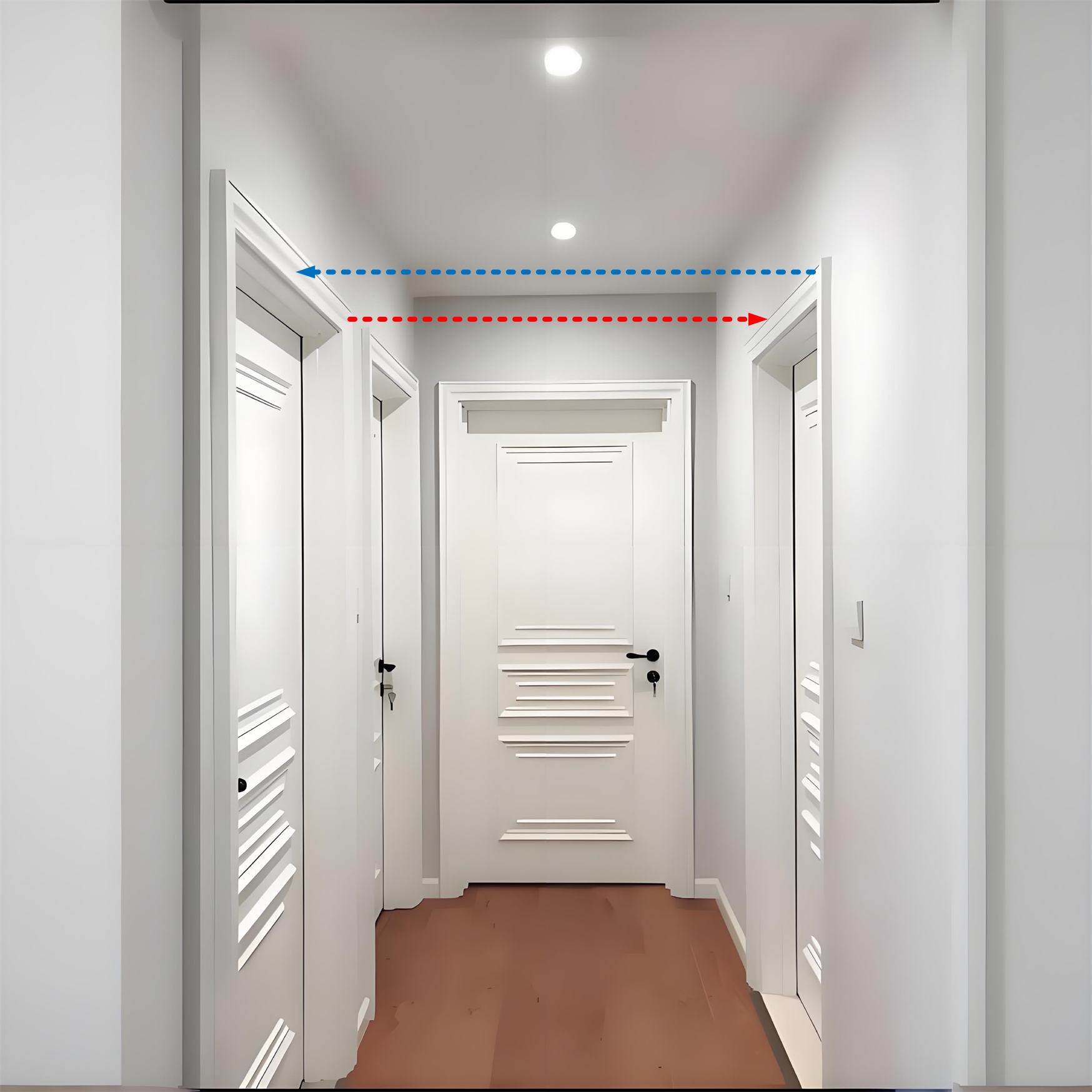 不是對門就安全！房門互切更兇險！