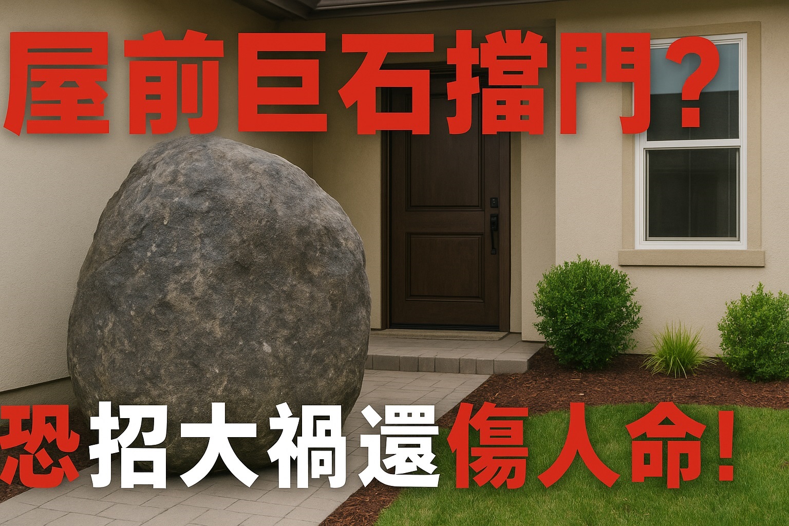 巨石擋門