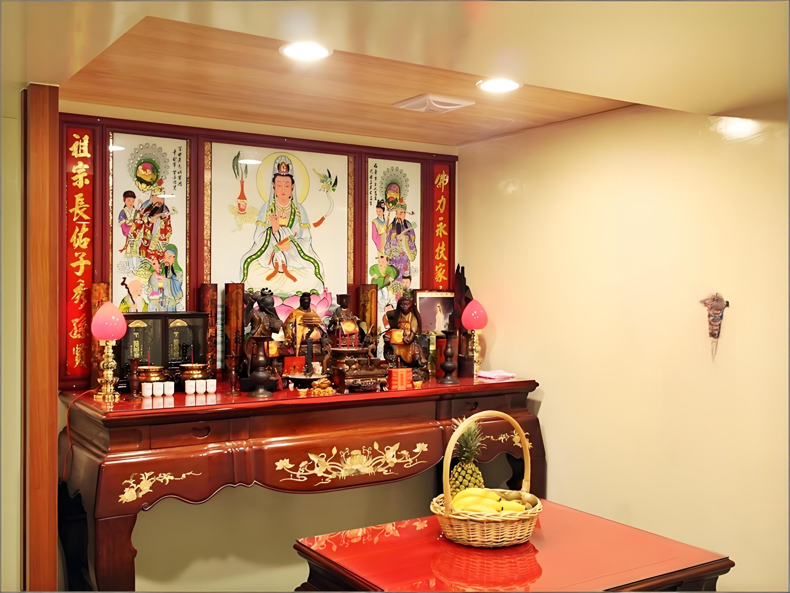 神桌和陽宅本身之坐向相反