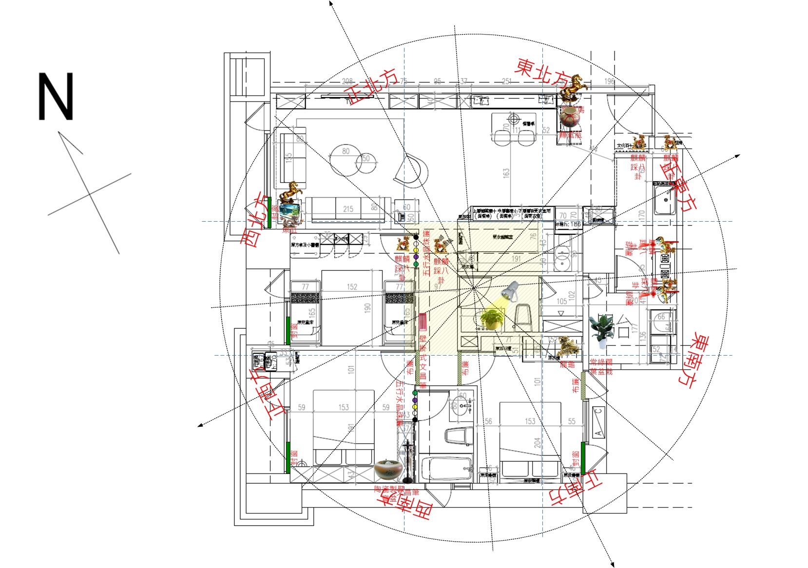 《從平面圖看見未來：全方位居家風水鑑定，為您的家宅精準定位財富與健康》