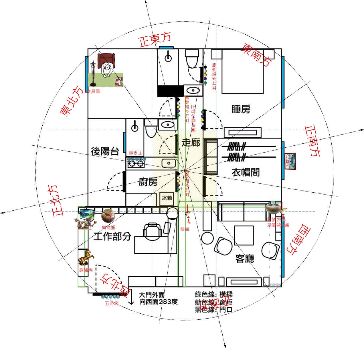 「別再把這裡當雜物間！開箱坐北朝南黃金屋：這樣佈置驛馬位，事業貴人直接拉滿！」