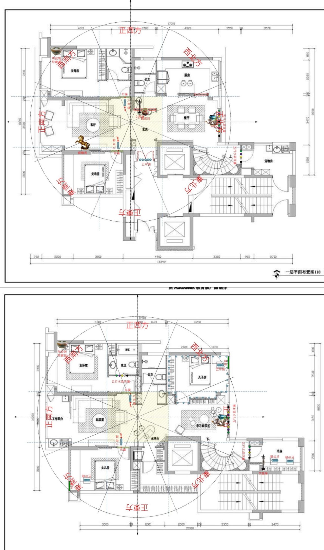 【客廳、臥室擺對地方，貴人運直接翻倍！一文看懂如何用平面圖規劃「正北、西南」雙財位】