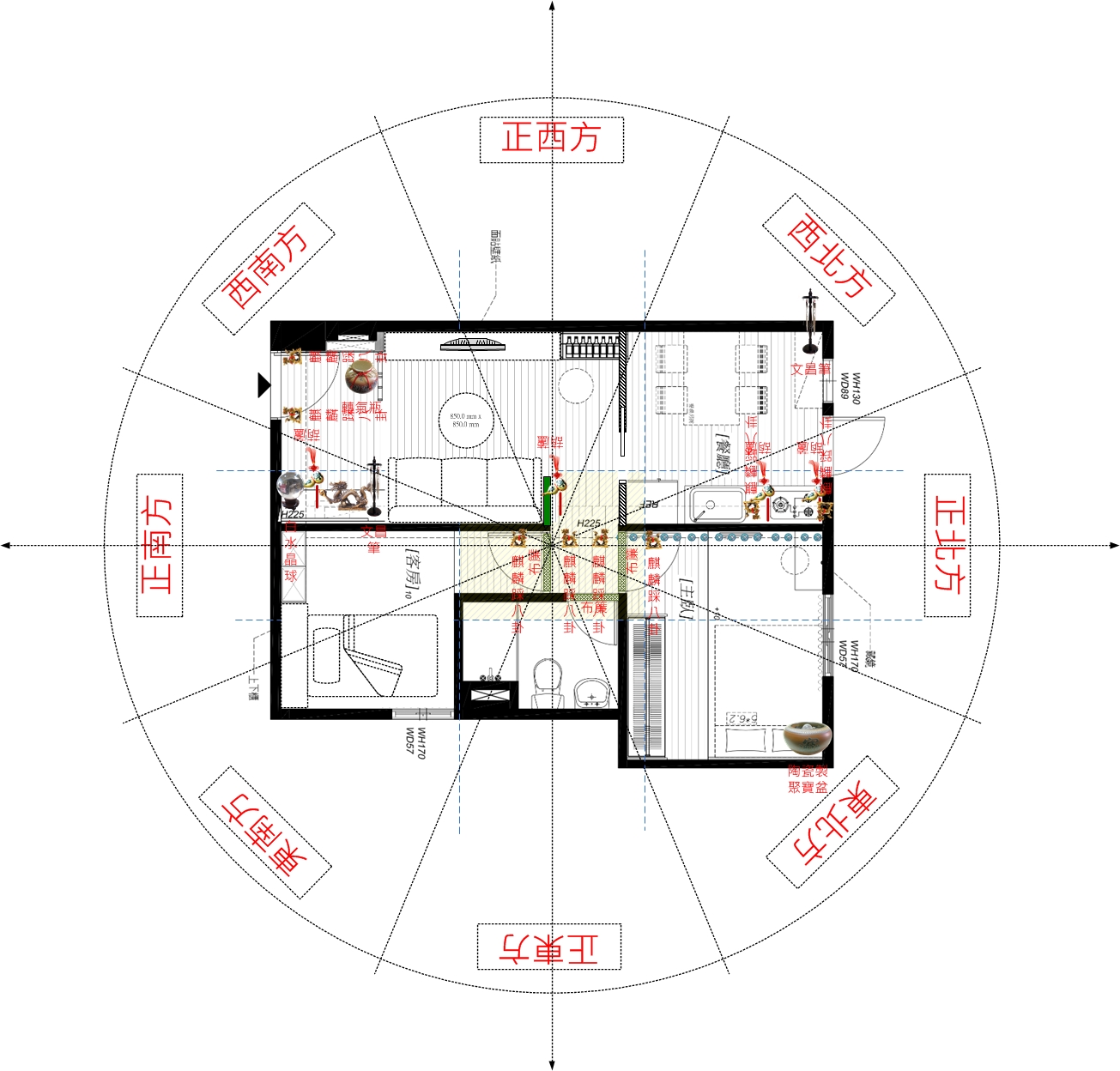 【風水大解密】坐南朝北怎麼擺最聚財？財位、文昌位一次找出來！
