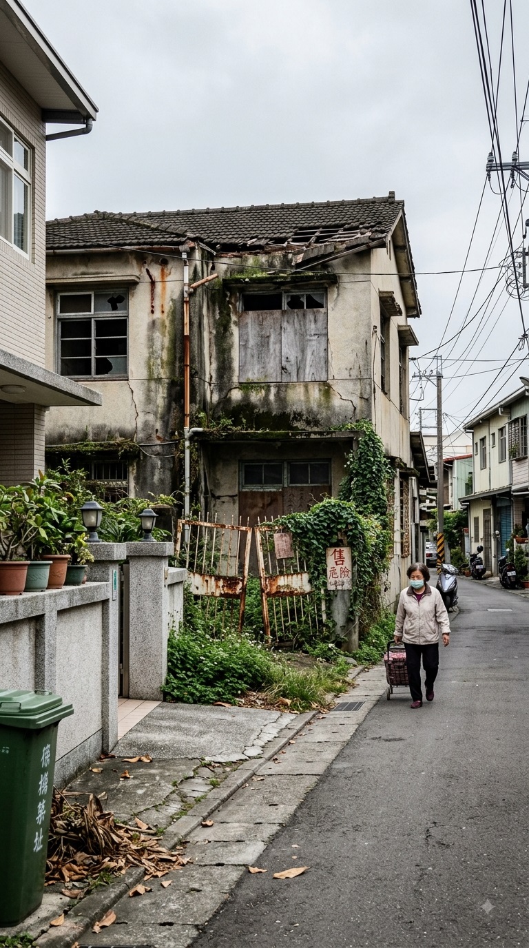 頹廢屋風水：住家附近有破舊空屋，當心宅運與居住環境受影響