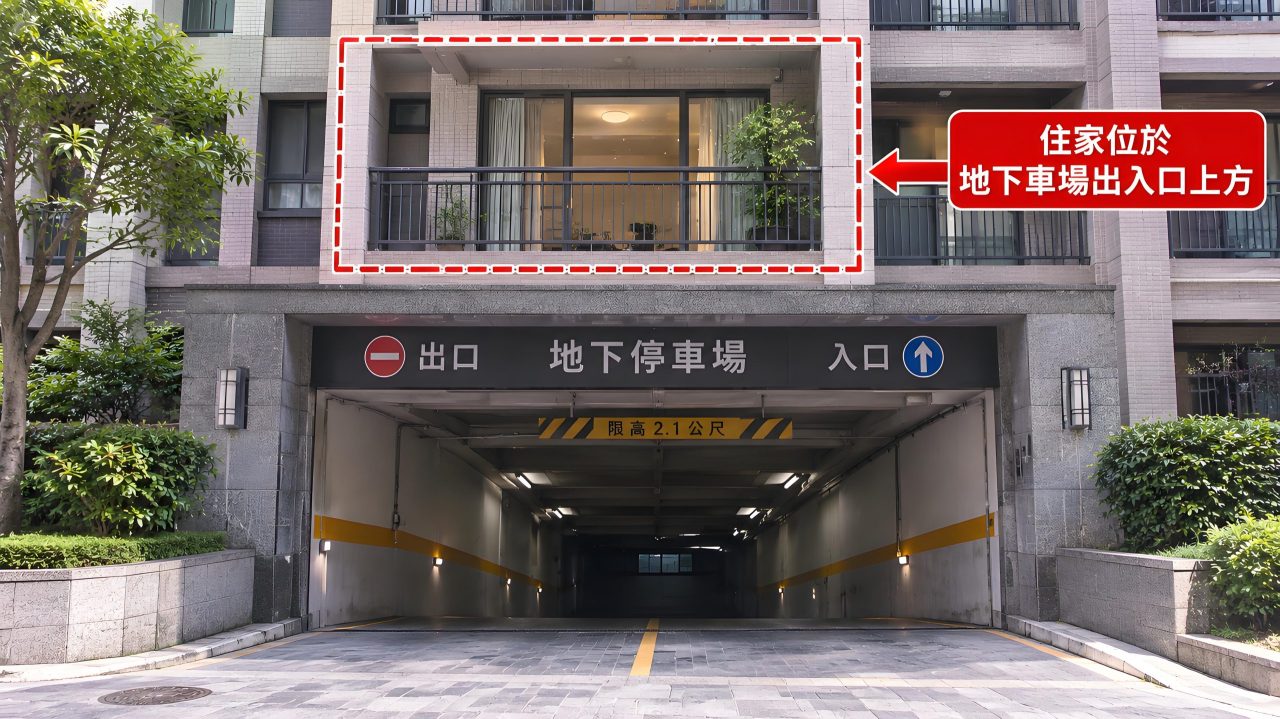 房子位於車道出入口上方是懸空屋嗎？風水上有哪些影響？
