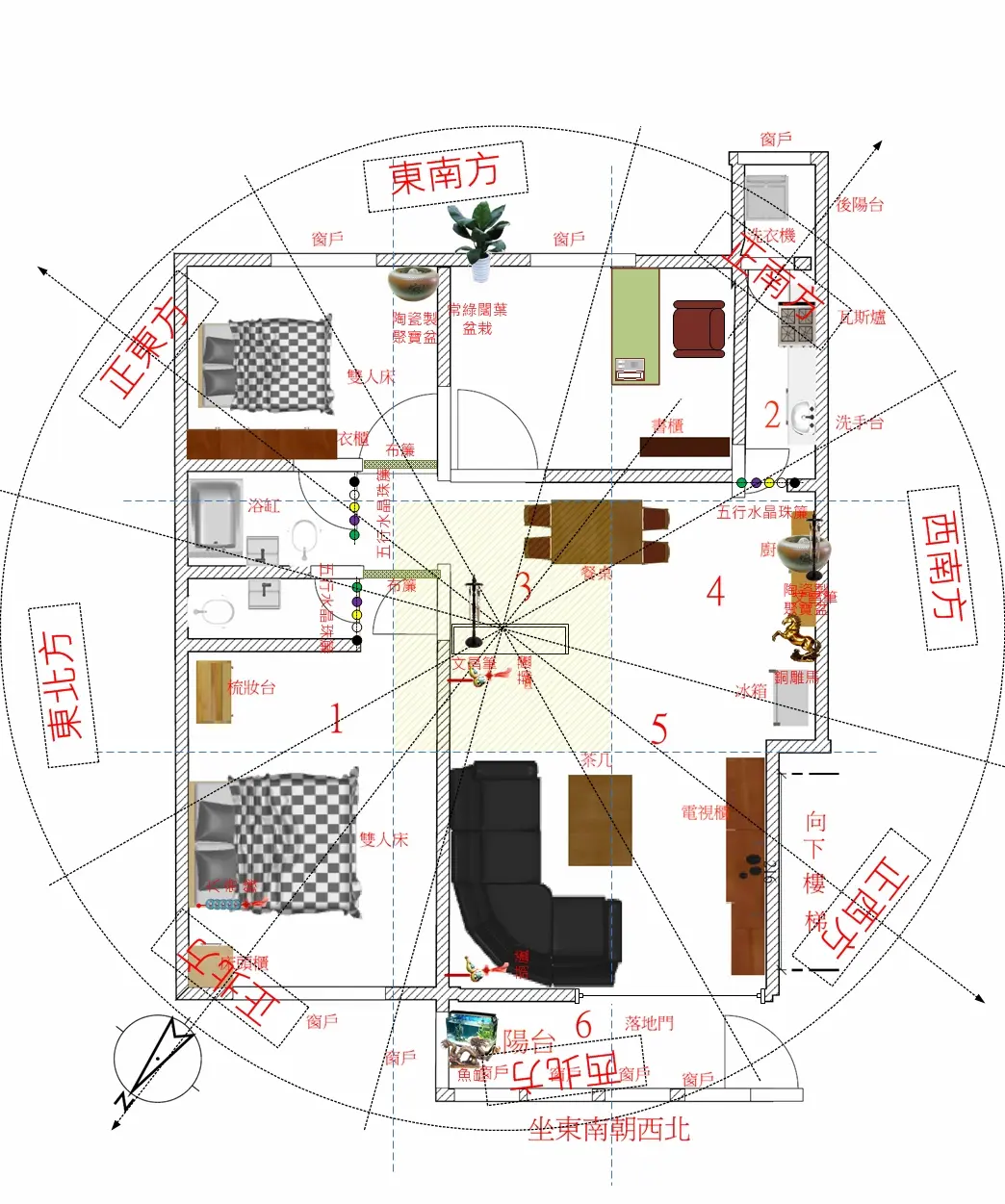 【風水格局大解析】家有「品字門」、「穿堂煞」？簡單幾招輕鬆化解！